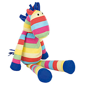 Stripy Horse Soft Toy
